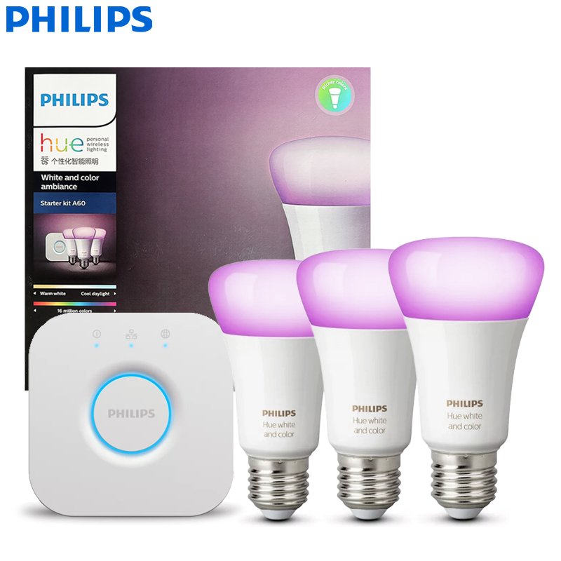 Philips Light Hue White - Kit Pemula Lampu Pintar Philips Hue