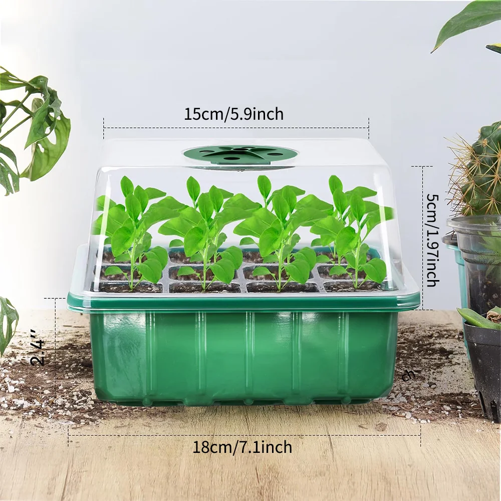 Baki Semai Benih dengan Kit La - Humidity Dome Kit ulasan dan harga