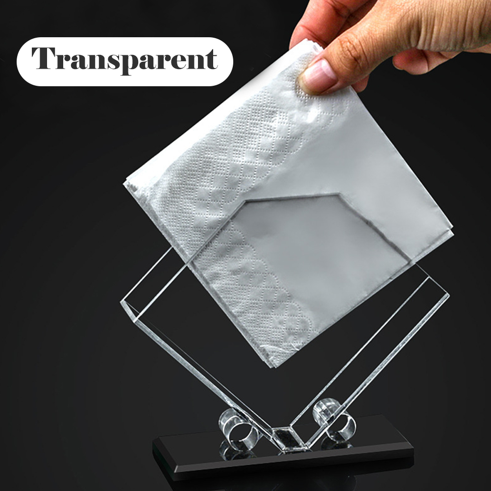 Dudukan serbet berdiri transpa - Agar Tissue Culture ulasan dan harga