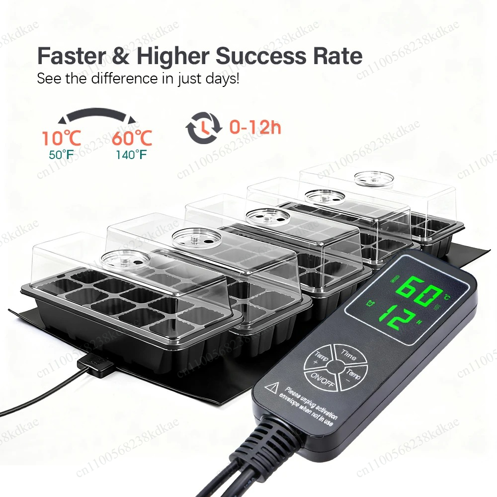 Alas Pemanas Tahan Air 35W unt - Heat Mat Seedling ulasan dan harga